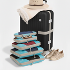 Compression Packing Cubes – Space-Saving Travel Organizers for Luggage