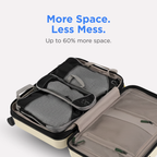 Compression Packing Cubes – Space-Saving Travel Organizers for Luggage