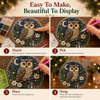 🔥 LAST DAY 49% OFF – ✨ Premium Animal Pearl Art DIY Hanging Ornament Kit | Luxury Flocked Canvas with Scratch-Resistant Non-Fading Pearl Beads DIY Handmade Animal Hanging Decor 🐾💎