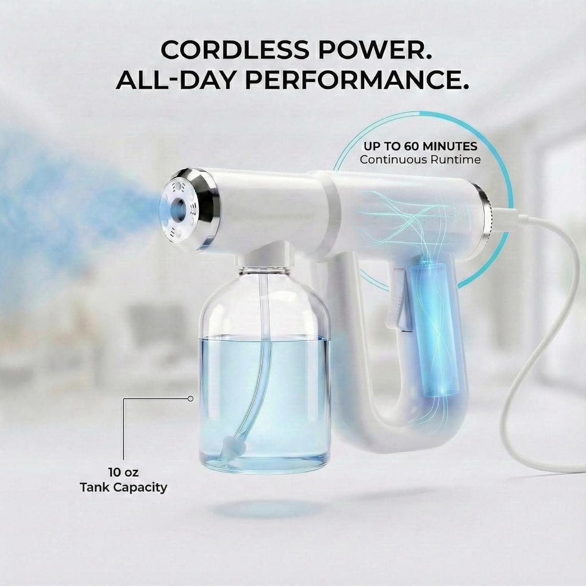 Rechargeable ULV Disinfectant Fogger