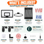 2-in-1 Basketball Hoop & Laundry Hamper