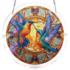 Twin Wings of Radiance Light Suncatcher-Acrylic Window Art