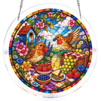 Country Harvest Light Suncatcher-Acrylic Window Art