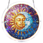 Sun and Moon in Harmony Light Suncatcher-Acrylic Window Art