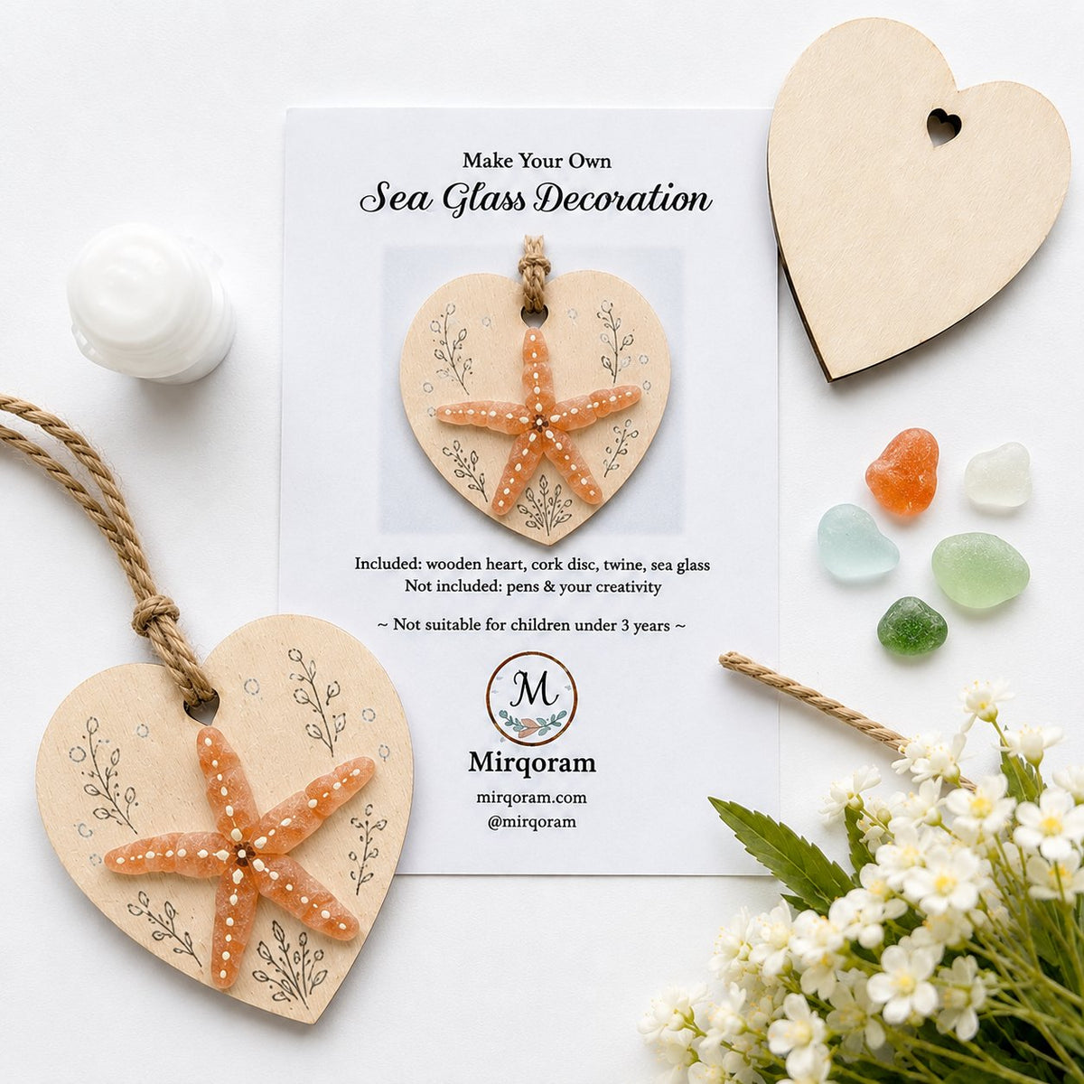 🌊 Sea Glass Diy Kit Ornament
