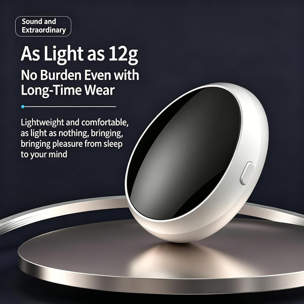 Smart Anti-Snoring Device – Non-Invasive Design for Better Sleep