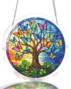Butterfly Dream Tree Light Suncatcher-Acrylic Window Art