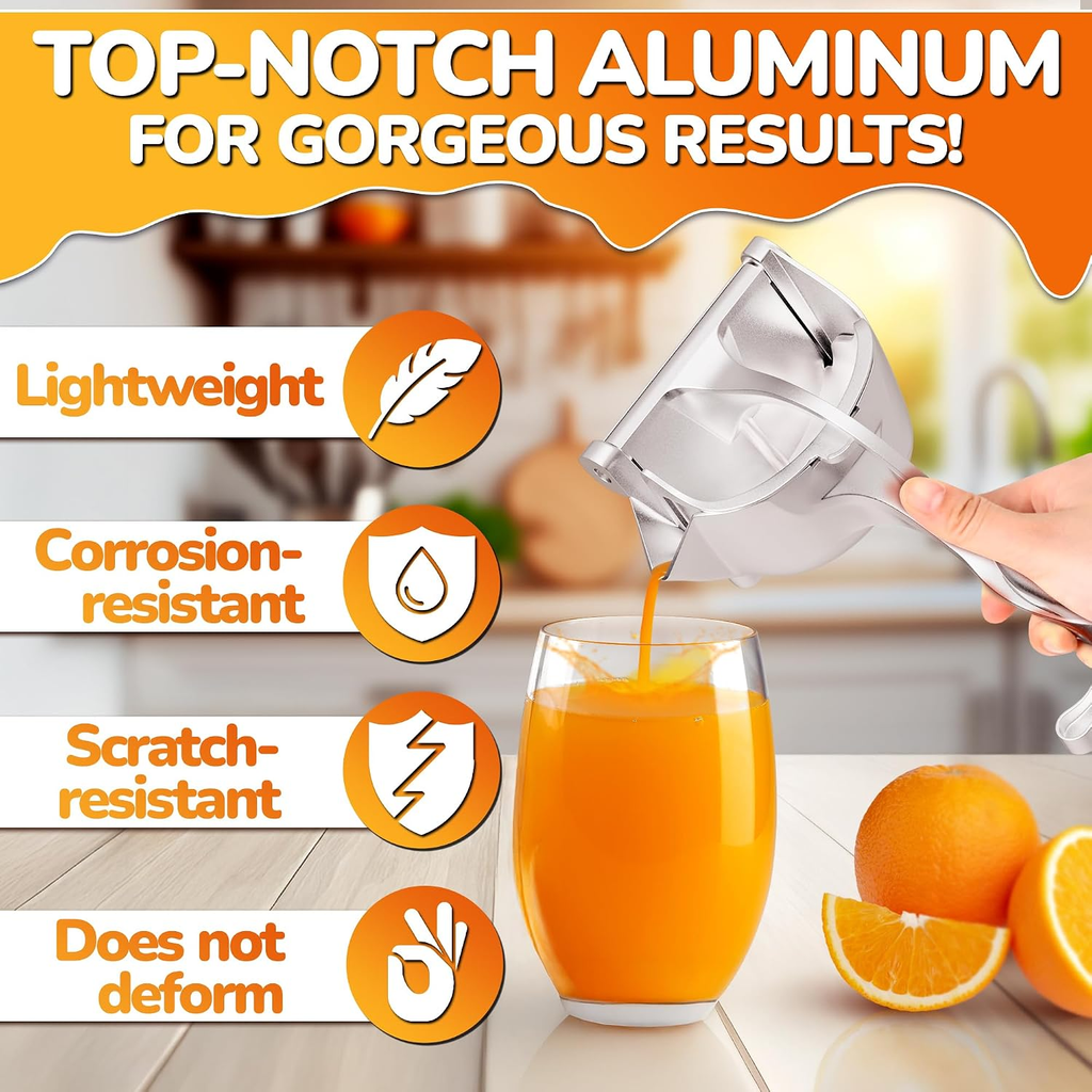 EasyPress™ Manual Juicer – Fresh Juice with Less Effort