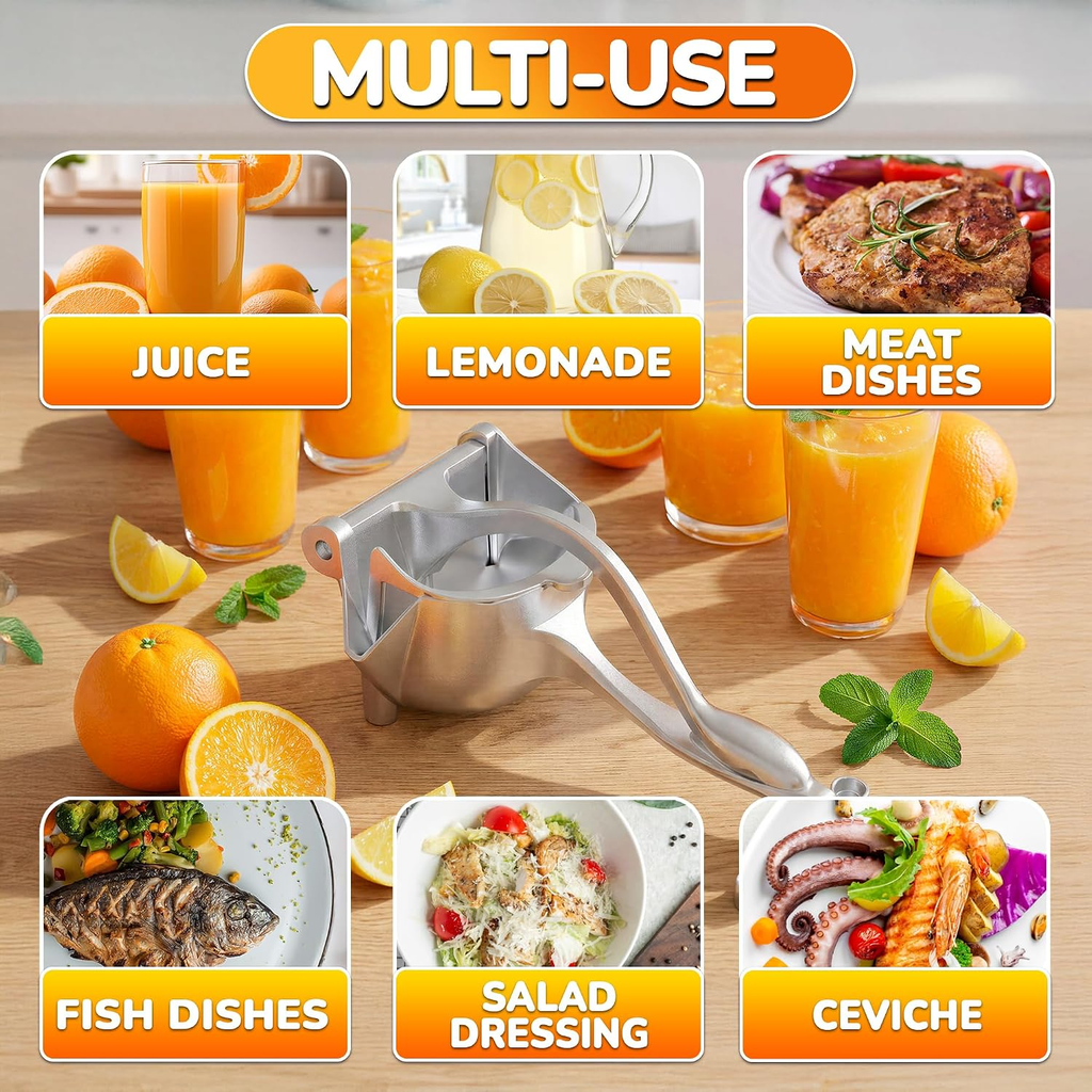 EasyPress™ Manual Juicer – Fresh Juice with Less Effort