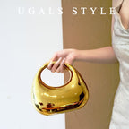 Luxury Shell-Shaped Acrylic Clutch – Evening Crossbody Bag