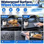 Dolovira 2-in-1 Car Steering Wheel Tray & Seat Gap Filler
