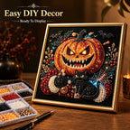 🔥 LAST DAY 49% OFF – 🖤 Premium 3D Pearl Dark Gothic Diamond Painting Art Kit | Luxury Flocked Canvas with Scratch-Resistant Non-Fading Pearl Beads DIY Dark Academia Decor 💀🕯️✨