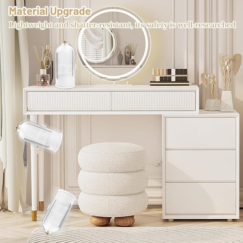 Luxury Dustproof Bathroom Organizer – Toothbrush & Makeup Brush Holder