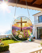 Garden of Holy Light Light Suncatcher-Acrylic Window Art