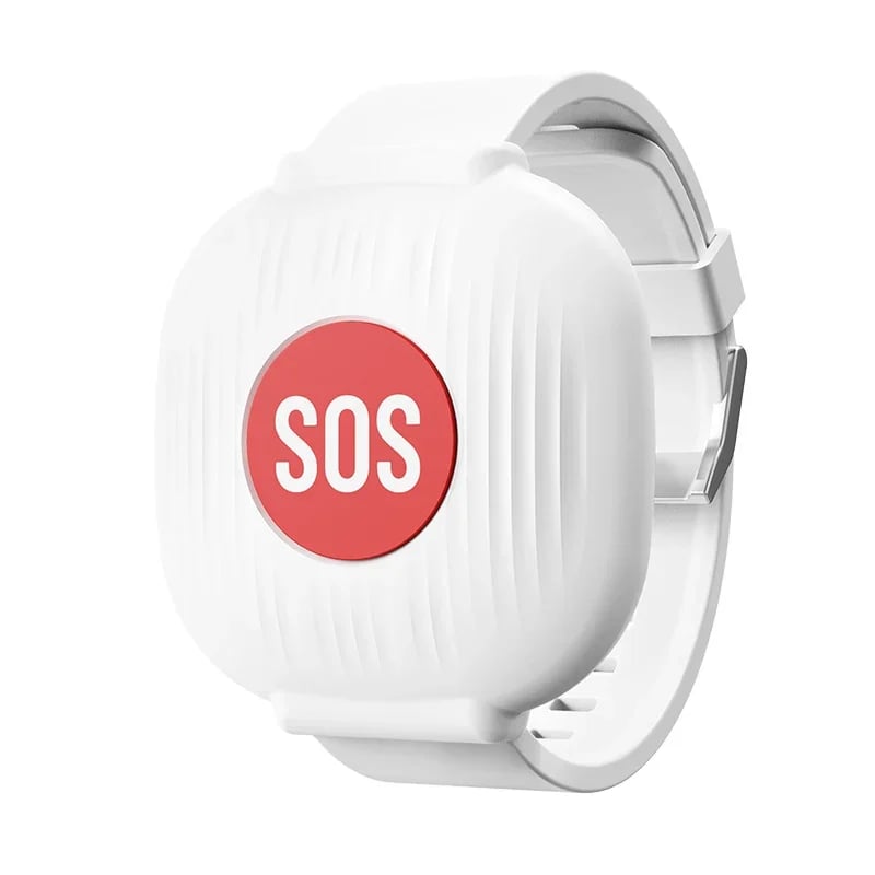 SOS Emergency Alert Wristband for Seniors – One-Touch Help Button