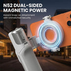 Zoomable Magnetic Palm Grip Mini Selfie Stick