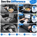 Dolovira 2-in-1 Car Steering Wheel Tray & Seat Gap Filler