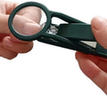 Nail Clipper with 2.5X Magnifier & Easy-Grip Handle