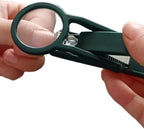 Nail Clipper with 2.5X Magnifier & Easy-Grip Handle