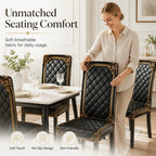 Dolovira Luxury Stretch Dining Chair Cover – Washable & Perfect Fit