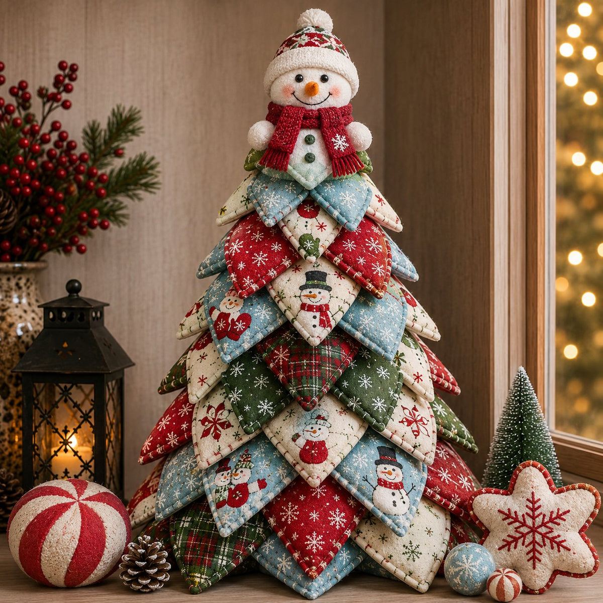 👼 Christmas Angel DIY Quilted Christmas Tree Kit