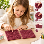 Silicone Sensory Fidget Board – Interactive Activity Toy for Focus, Relaxation & Stress Relief