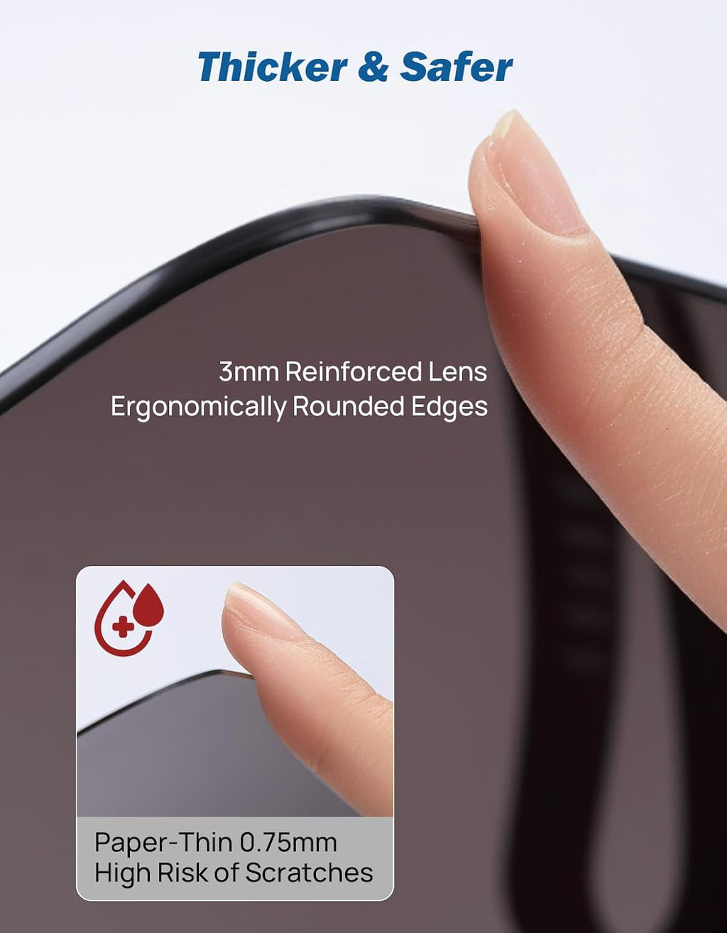 Car Sun Visor Extender – Polarized Anti-Glare, UV400 Protection & Adjustable Sun Blocker