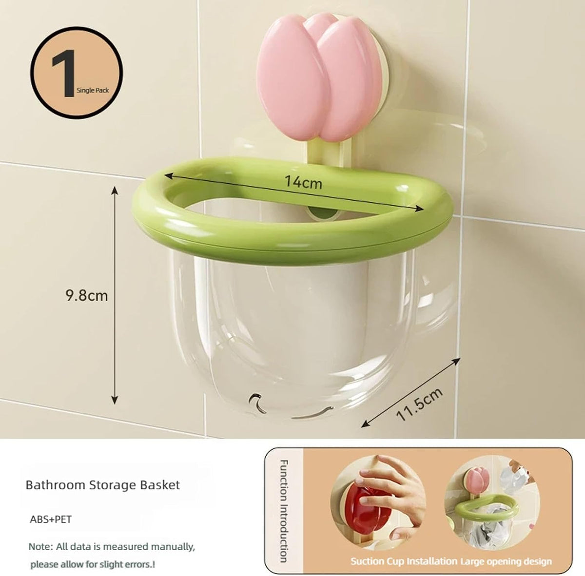 Dolovira ✨ Space-Saving Suction Sink Organizer