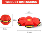 Magic Bouncing Ball – 6 LED Light-Up Transformable Toy for Kids & Dogs