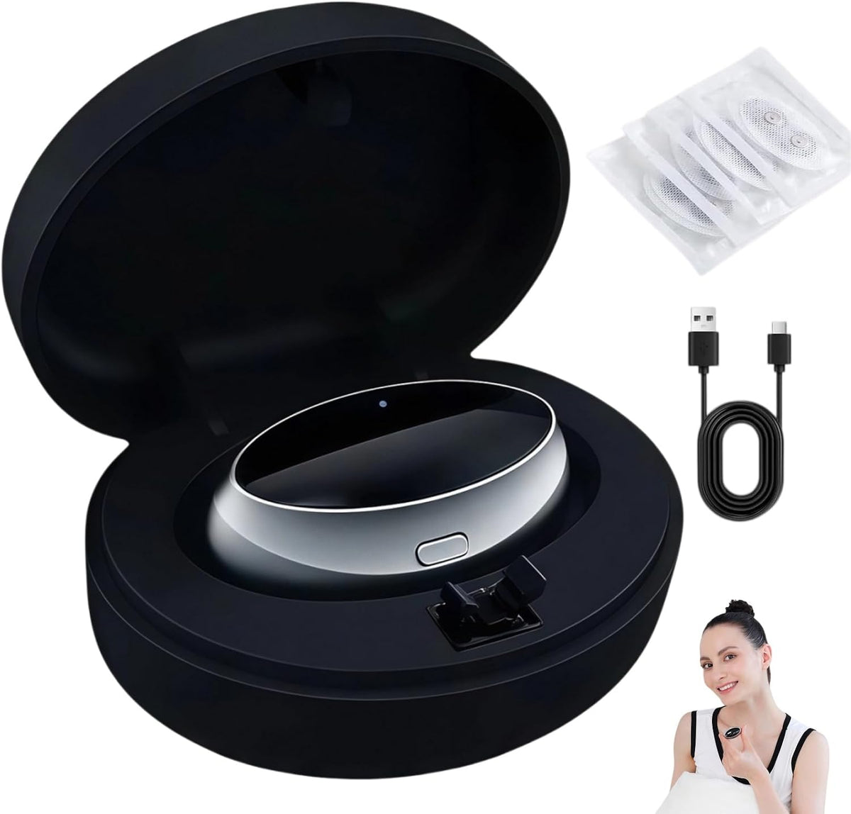 Smart Anti-Snoring Device – Non-Invasive Design for Better Sleep