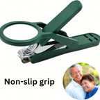 Nail Clipper with 2.5X Magnifier & Easy-Grip Handle
