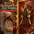 Frosty Snowman Wishes - Oversized Christmas Character Quilted Door Hanger Sewing Kit