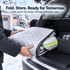 ❄️Quilted Windshield Snow Cover with Side Mirror Covers