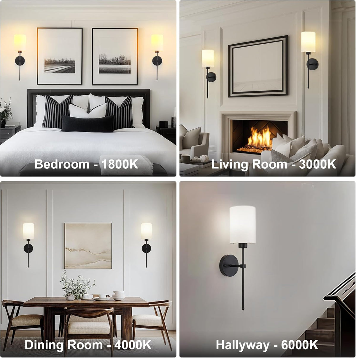 Wireless Rechargeable Wall Light