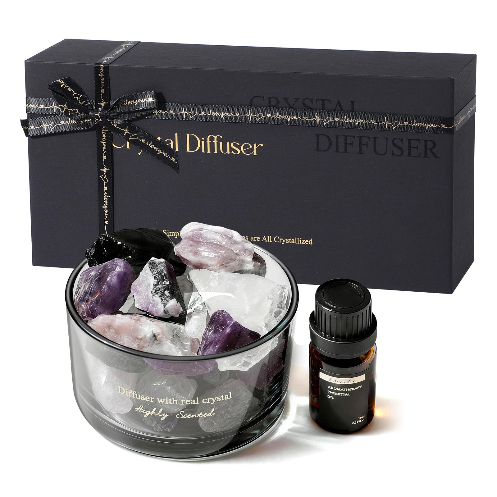 Crystal Stone Essential Oil Diffuser