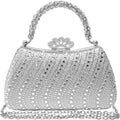 Clutch Purses for Women Rhinestone Formal Evening Bag Sparkly Diamond Handbag for Cocktail Prom Party Wedding