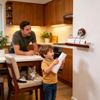 No-Drill Suction Cup Paper Towel Holder