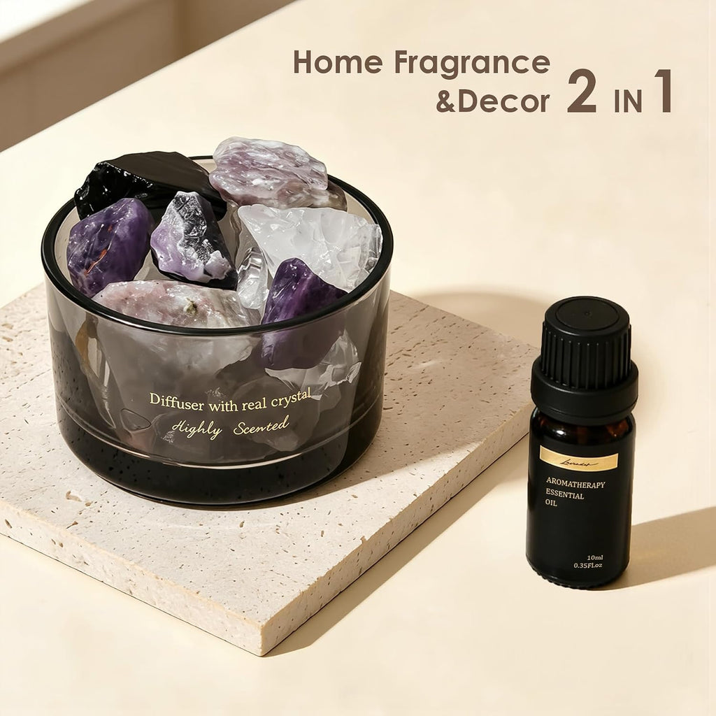 Crystal Stone Essential Oil Diffuser