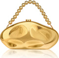Acrylic Clutch Purse for Women, Fashion Irregular Shell Box Evening Bags Handbags for Wedding Party Prom Cocktail