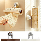 No-Drill Suction Cup Paper Towel Holder