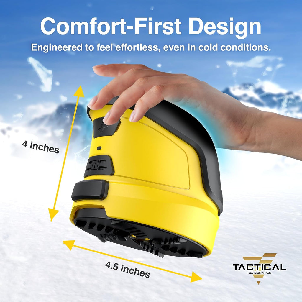 Cordless Electric Ice Scraper – Fast & Easy Windshield Ice Removal