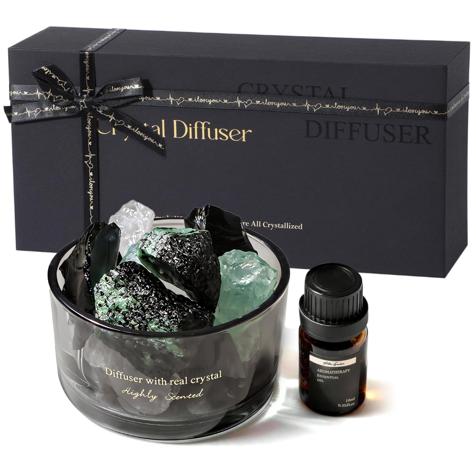 Crystal Stone Essential Oil Diffuser