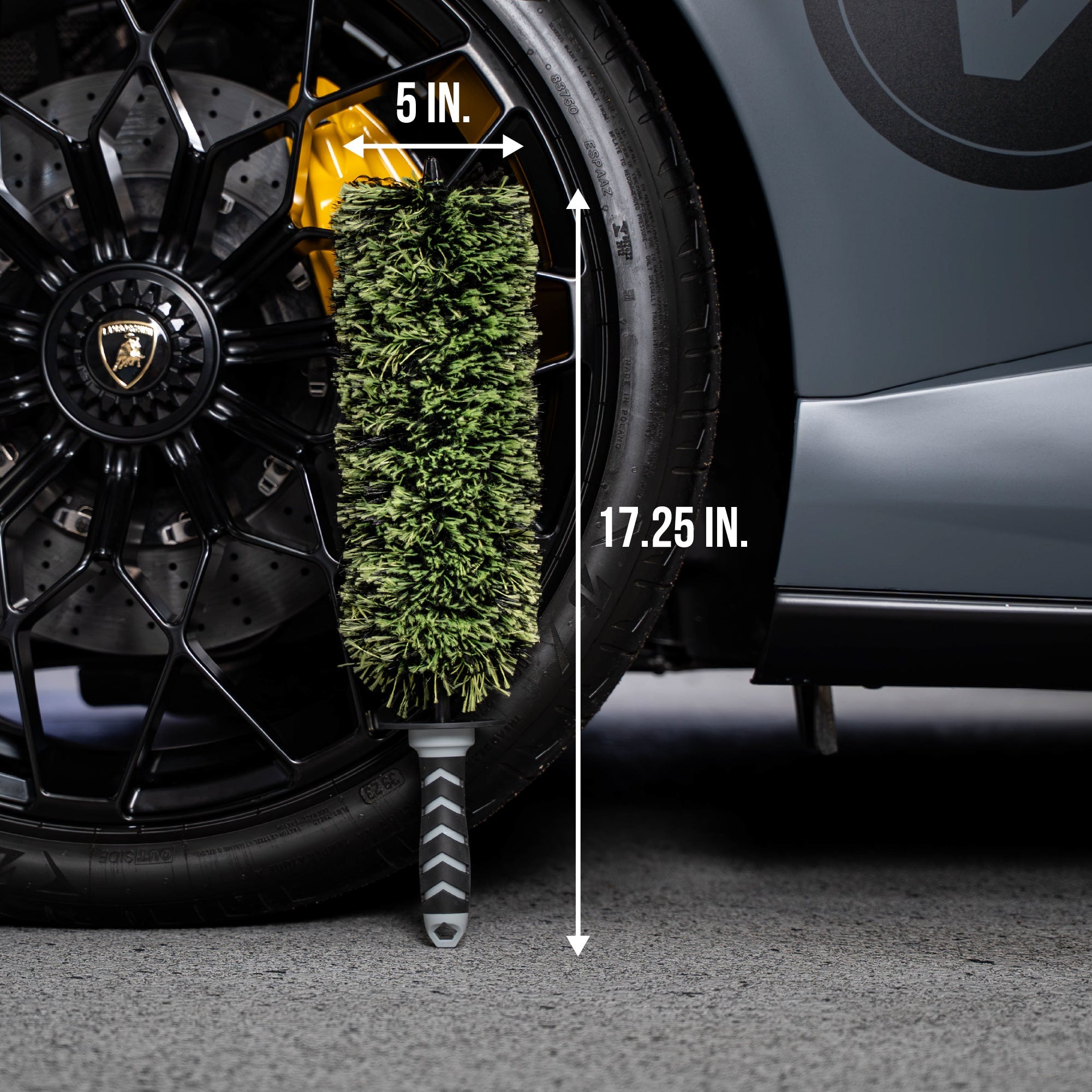 V+ Wheel Barrel Brush