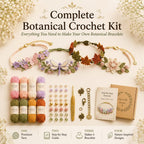 🔥 Last Day 49% OFF - DIY Nature-Inspired Crochet Bracelet Kit
