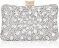 Clutch Purses for Women Crystal Gemstone Evening Bag Wedding Prom