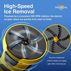 Cordless Electric Ice Scraper – Fast & Easy Windshield Ice Removal