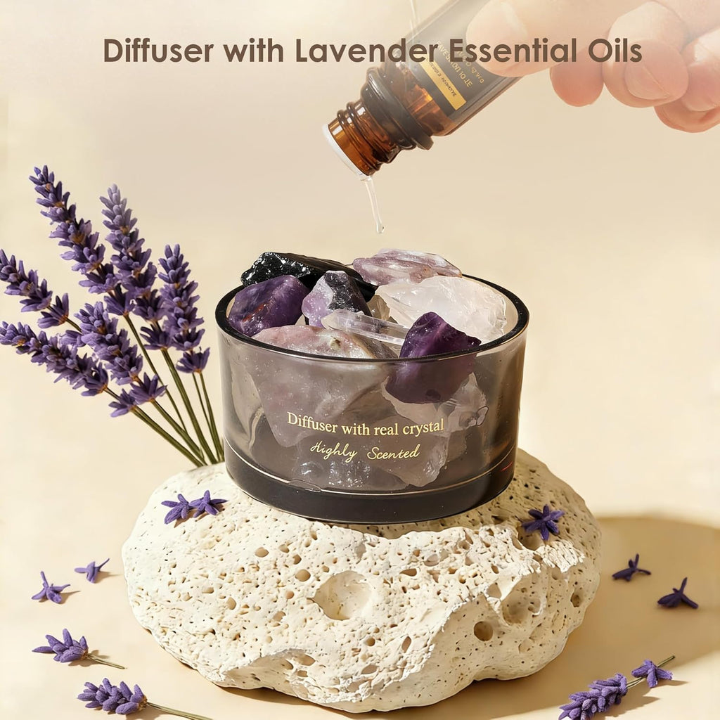 Crystal Stone Essential Oil Diffuser
