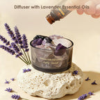 Crystal Stone Essential Oil Diffuser