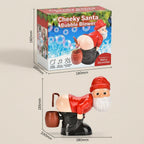 Musical Santa Bubble Blower Toy