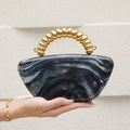 Luxury Acrylic Evening Clutch – Elegant Wedding & Party Bag